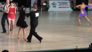 Сагитов Эдуард   Сагитова Екатерина Ча-Ча-Ча Вальс Победы 2017 Сеньоры