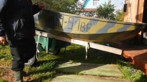 Перевозка лодки на мотоблоке