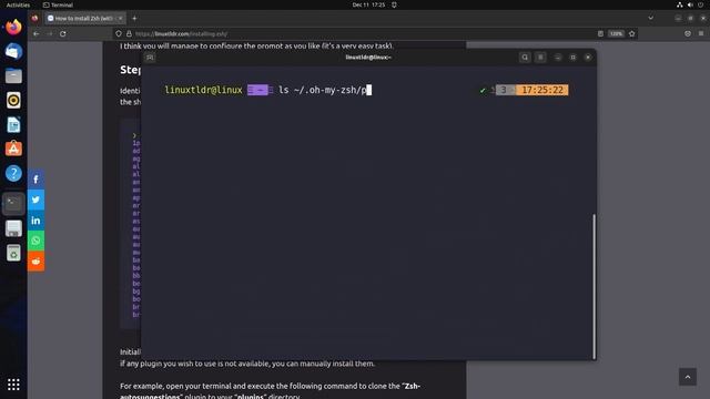 How to Install Zsh with (Oh My Zsh) in Linux смотреть онлайн