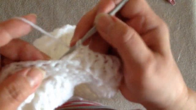 шапка с листьями крючком,часть3 Вязание рельефными столбиками