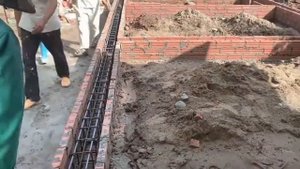 Новый методы строительства фундаменты. Армирование в кирпичной опалубке