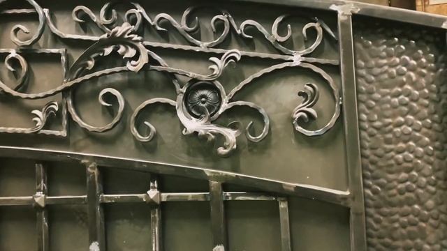 Кованные ворота. Художественная ковка. Холодная ковка. Сибирь. смотреть онлайн