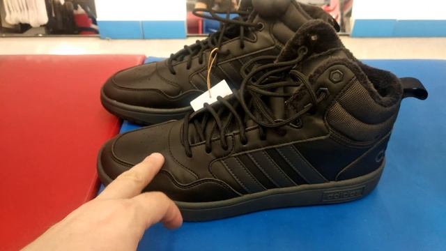 Кеды утепленные мужские adidas Hoops 3.0 MID WTR смотреть онлайн