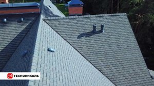 Гибкая черепица ТЕХНОНИКОЛЬ Шинглас Континент. Цвет Европа. Внешний вид дома с мягкой кровлей