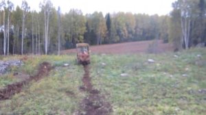 ВСПАШКА ДЕЛЯНОК САМАДЕЛЬНЫМ ПЛУГОМ