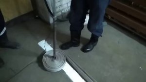 Пожарные. Приспособление для сматывания пожарных рукавов