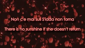 Brucia la terra, the Godfather love song with lyrics "Sicilian & English"