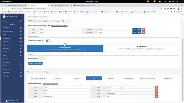 How to install Emby Media Server on OpenMediaVault 5 using Docker with Portainer on Raspberry Pi 4 смотреть онлайн
