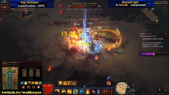 Diablo 3 Inna's Gen build 82 GR Full Clear - Music version смотреть онлайн
