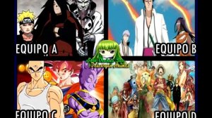 MADARA,EL SABIO DE LOS 6 CAMINOS VS GOKU,BILLS VS AIZEN VS LUFFY