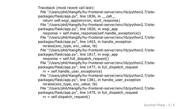 PYTHON : python object() takes no parameters error