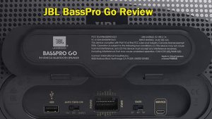 JBL BassPro Go Review