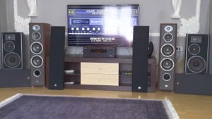 Yamaha RX-V450 JBL E80 Pure Sound Test
