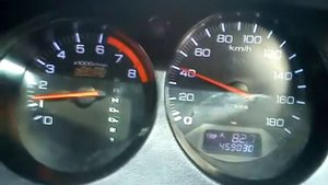 VTEC LOCK на приборке хонда торнео