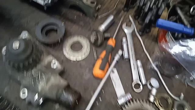 Чери Вери. Замена помпы, ГРМ, Ролики. смотреть онлайн