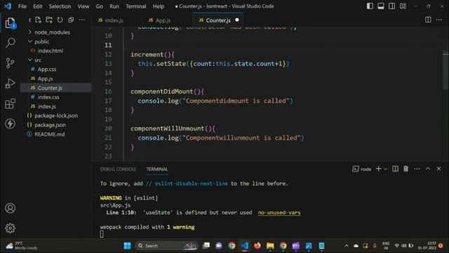 #4 - React Component Lifecycle Using Class