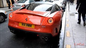 Ferrari 599 GTO Start up