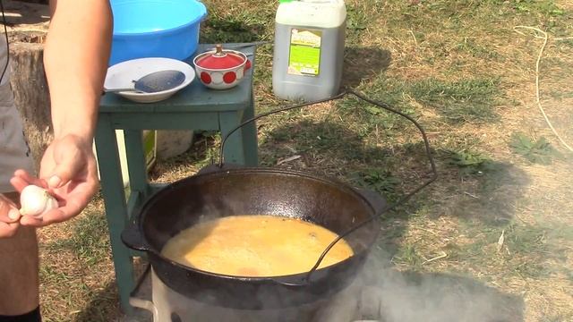 ПЛОВ из Курицы в КАЗАНЕ НА ОЧАГЕ!!! СТАЛИК Негодует! )