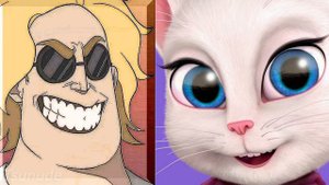 Mr Incredible becoming Canny (Talking Angela Rule 34)