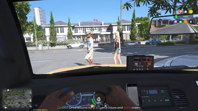 РЕАЛЬНАЯ ЖИЗНЬ В ГТА 5 #1! ПРИЛЕТЕЛ В ЛОС-АНДЖЕЛЕС #gta5 #реальнаяжизнь