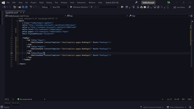Simple TabBar using .NET MAUI смотреть онлайн
