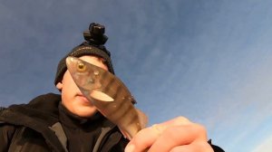 Ловля Леща зимой на Яузском водохранилище .Первый лед 2020-2021