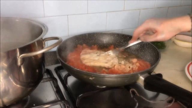 ПАСТА ?С РАГУ ИЗ РЕЧНОГО ОКУНЯ ?и?помидорами ?#ИТАЛЬЯНСКАЯ_КУХНЯ? смотреть онлайн