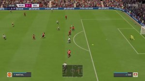 FIFA 23: Manchester United vs. Bayer Leverkusen seasons multiplayer online gameplay 76