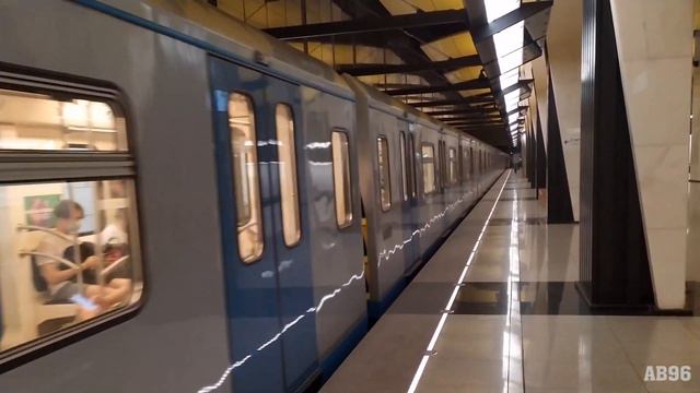 Составы 81-760/761 на станции "Шелепиха" смотреть онлайн