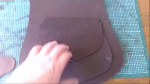 Ягдташ из кожи своими руками  Часть 1
