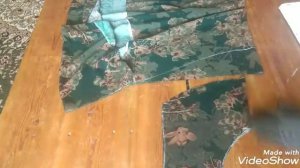 2.5 метр штапельдан 60чи размерда какеткали куйлак тикиб бичамиз