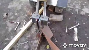 Конный плуг на мотоблок.