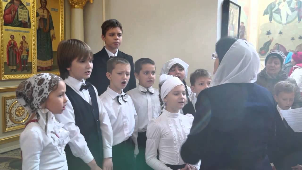 Дети поют