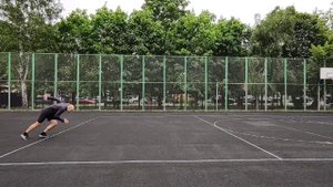 Ускорение из положения стоя вперед