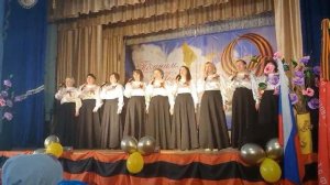 Вокальная группа "Хор-Тагнинские девчата" - "Попурри военных песен"