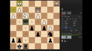 Как проиграть выигранную позицию, а потом выиграть проигранную. Шахматы, блиц.