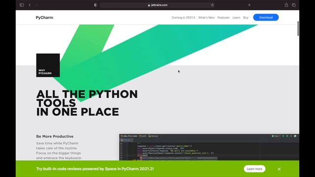 Install Python (PyCharm) on M1 MacBook смотреть онлайн