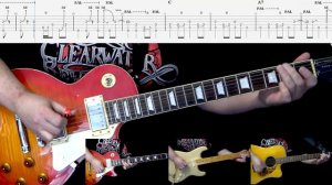 Green River CCR Guitar Tab with all Drums, Bass, Guitars and Vocals by Abraham Myers