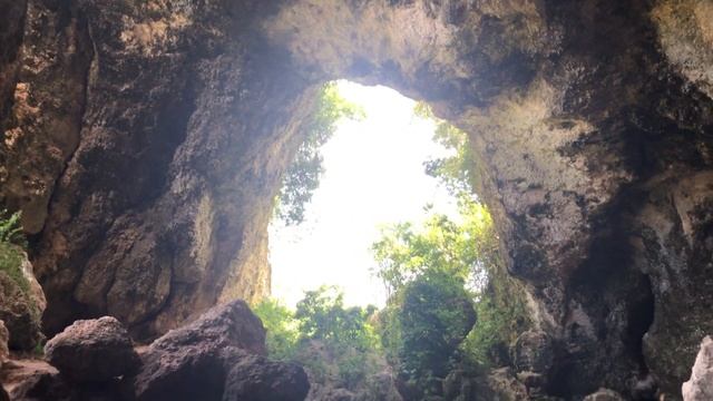 Cave Tour of Cueva Maria de la Cruz in Loiza | Travel Puerto Rico смотреть онлайн