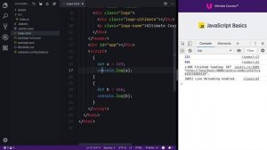 Ultimate JavaScript Basics 06 - Block scoping and let