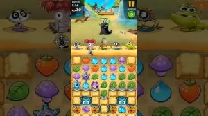 🐞 Букашки игра Best Fiends финал, фан-уровень 1864 - Пчелиный курорт - берем правильных букашек!