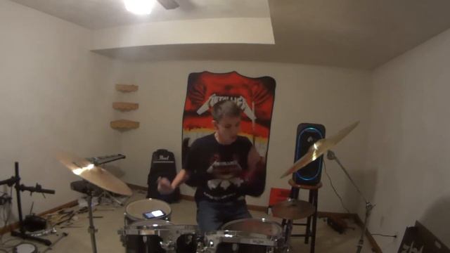 Die Die, My Dairling Metallica drum cover смотреть онлайн
