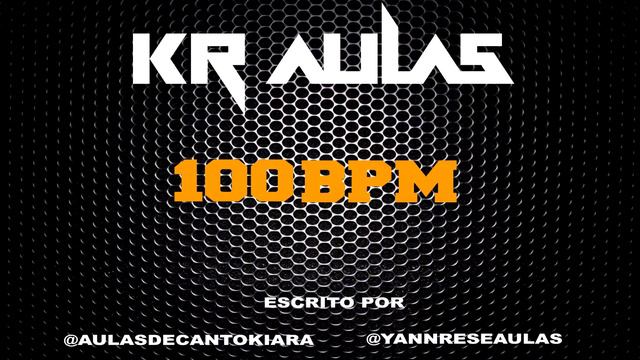KR Aulas - Metrônomo 100 BPM (online metronome) смотреть онлайн