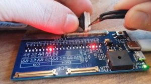 Проверка шлейфа матрицы