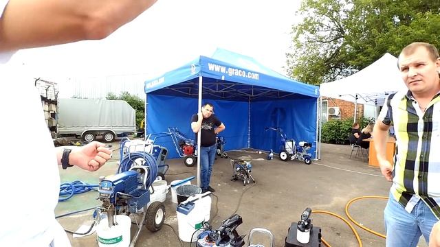 Окрасочные аппараты безвоздушного распыления Graco