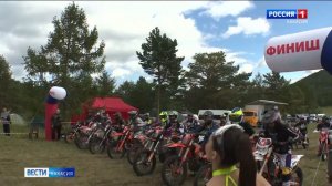 Эндуро по-хакасски. В Вершино-Бидже прошли экстремальные мотогонки