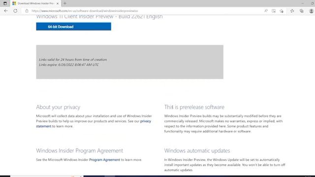 Windows 11 22H2 ISO download (how to ?) || Window 11 22H2 preview 2022 смотреть онлайн