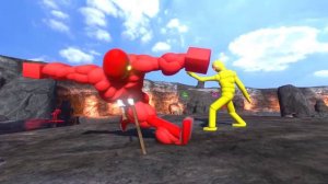 Smart AI Fights the Strongest NPC Boss (with Active Ragdoll Physics)