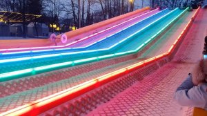 Тюбинговая горка на ВДНХ