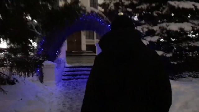 Новогодние украшения Казани